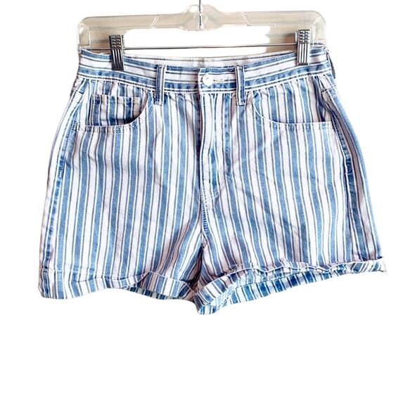 American Eagle Striped Mom Short 6 - Picture 2 of 12
